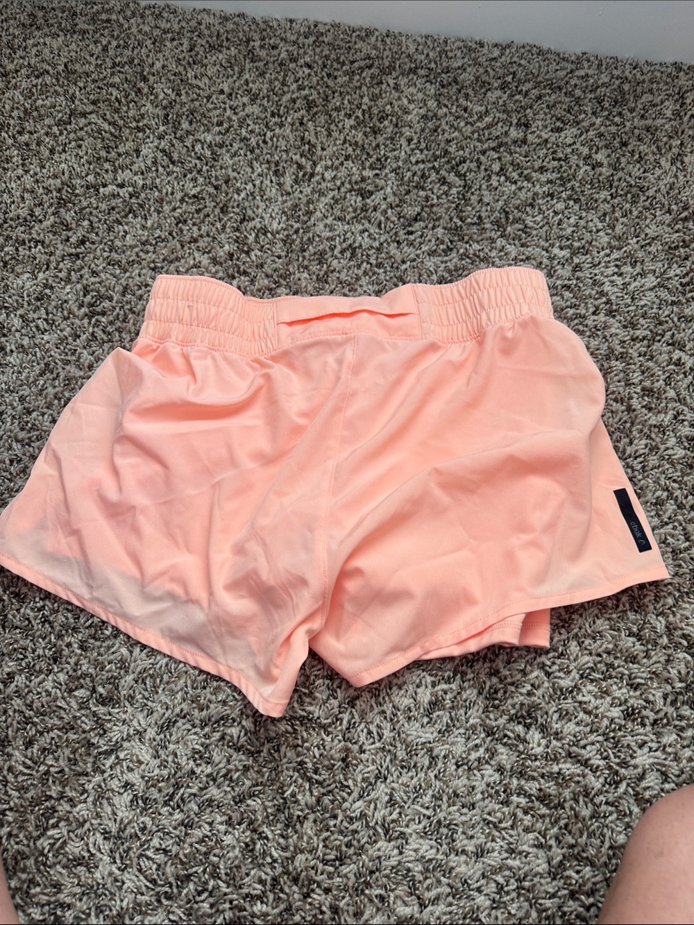 Reebok Peach Athletic Running Shorts for Women - Picture 3 of 3